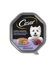 cesar Ricette Classiche vaschette per cani 150 gr
