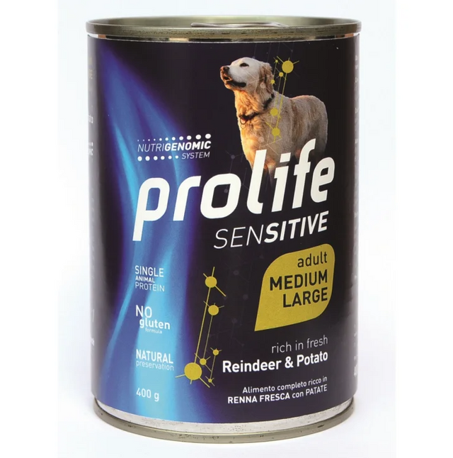 Prolife Dog sensitive per cani adulti 400gr - Iperverde