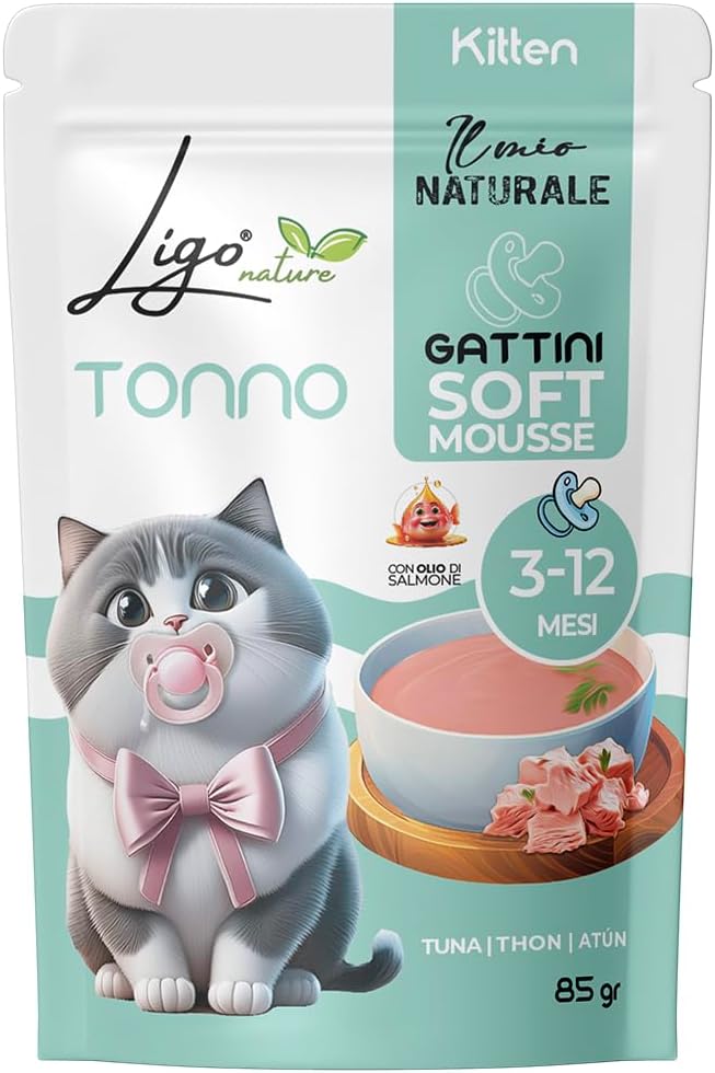 Ligo Nature alimento in Mousse per Gattini -  kitten 85 gr