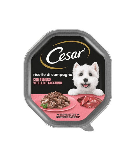 cesar Ricette di Campagna vaschette per cani 150 gr