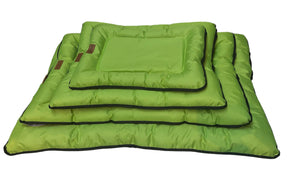 CUSCINO CAMPING PER CANI IN DIVERSE MISURE - COLOR VERDE BRILLANTE - Iperverde