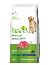 Natural Trainer maxi adult manzo 12 kg - Iperverde