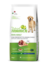 Natural Trainer Maxi Adult - Prosciutto Crudo e Riso 12 kg - Iperverde