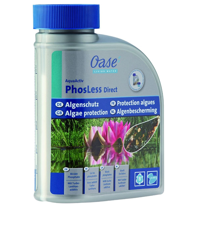 Oase aquaactiv phosless 500 ml - antifosfati per laghetto