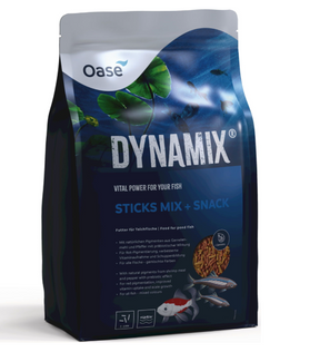 Mangime per pesci da laghetto - Oase dynamix sticks mix plus snack 4 lt - Iperverde