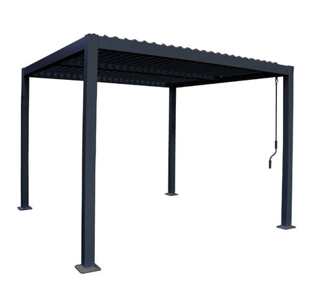 Pergola Djerba 2x3 alluminio Antracite - Iperverde