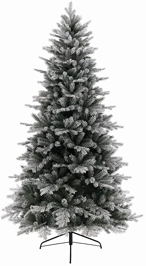 Albero di Natale artificiale Vermont Frosted innevato in Pvc e Pe - Iperverde