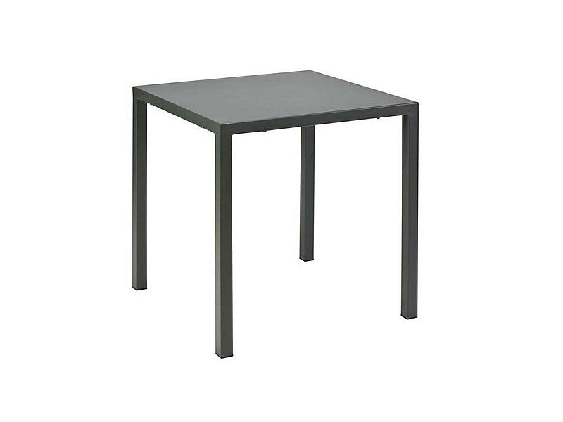 Quatris Outdoor table 80x80 cm anthracite metal