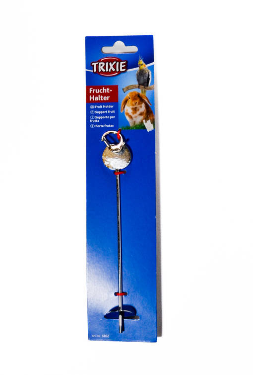 Supporto per frutta e verdura in metallo, accessorio per gabbie dei roditori