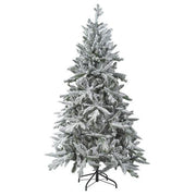 Albero di Natale artificiale Montana innevato in Pvc e Pe - Iperverde