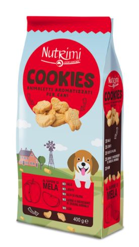 Biscotti per cane Cookies Nutrimi 400 gr