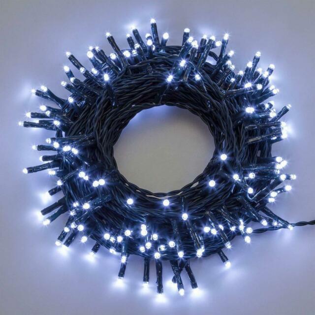 Catena luminosa con 1000 Cluster LED con timer e 8 giochi di luci - Iperverde