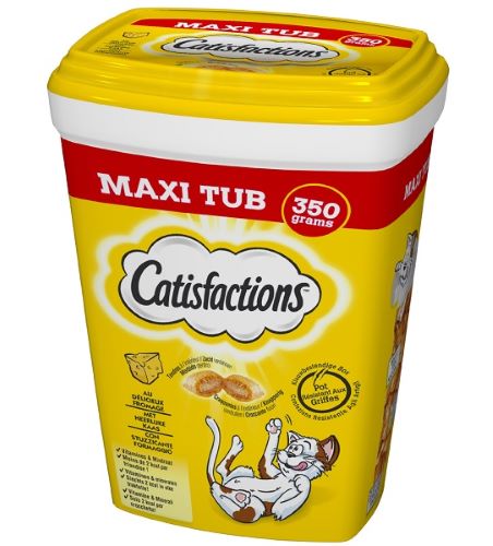 Catisfactions Snack für Katzen Maxi 350 gr Tube - Käse