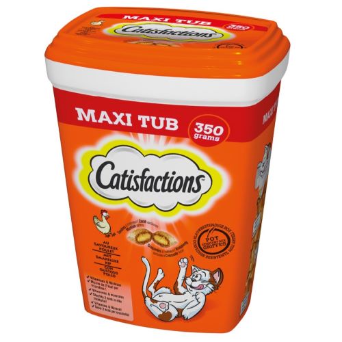 Catisfactions snack per gatti Maxi tubo da 350 gr - Pollo