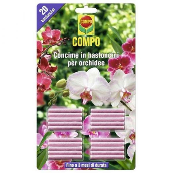 Compo - Concime in bastoncini per Orchidee - Iperverde