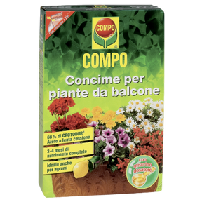 Concime granulare per piante e fiori da balcone - Iperverde