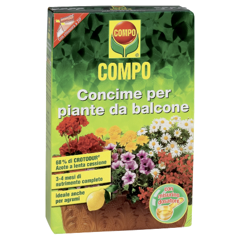 Concime granulare per piante e fiori da balcone - Iperverde