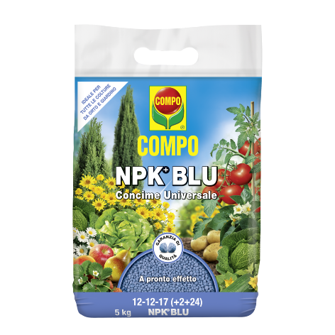 Concime granulare universale NPK blu - Iperverde