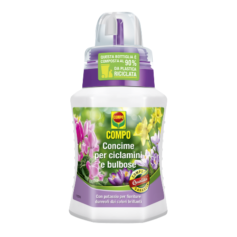 Concime liquido per ciclamini e piante bulbose 250 ml - Iperverde