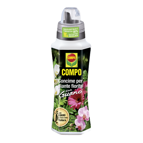 Concime liquido per piante fiorite con guano - Iperverde