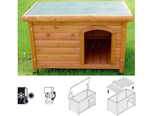 Cuccia casetta per cani da esterno Shelter Medium – Iperverde