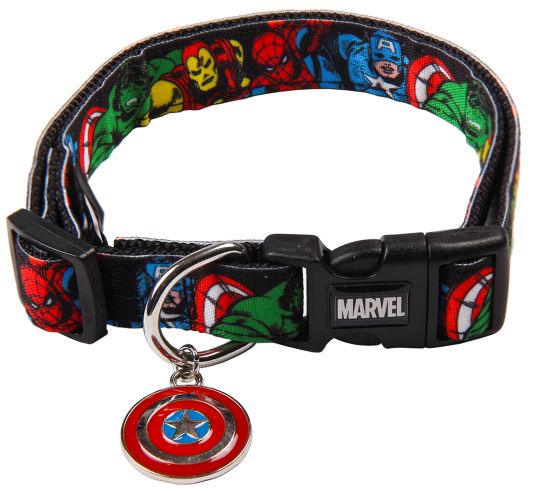 For Fan Pets Collare per cane Marvel