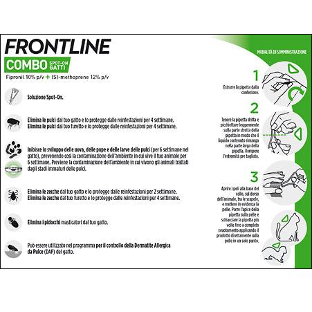 Flea Frontline Combo Cat 3 pipettes