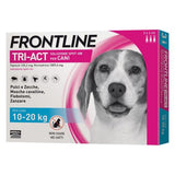 Frontline Tri-Act soluzione spot-on M per cani da 10-20 kg con 3 pipette