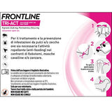 Frontline Tri-Act spot-on solution S for dogs from 5-10 kg with 3 pipettes