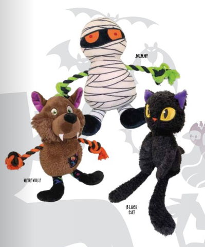 GIOCO CANE FRIGHT MUMMY CON CORDA 26 CM