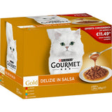 Gourmet gold delizie in salsa multipack 24 x 85 gr - Iperverde