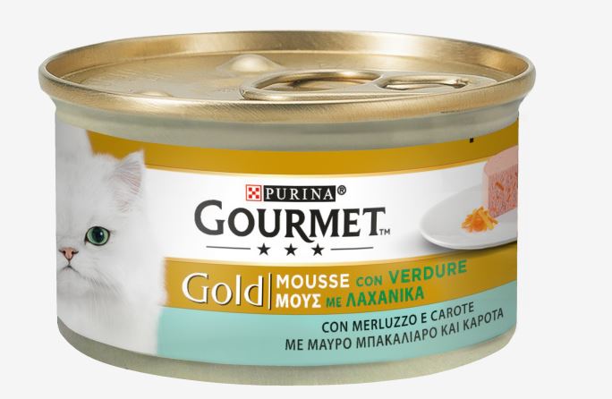 Gourmet gold gatto mousse 85 gr