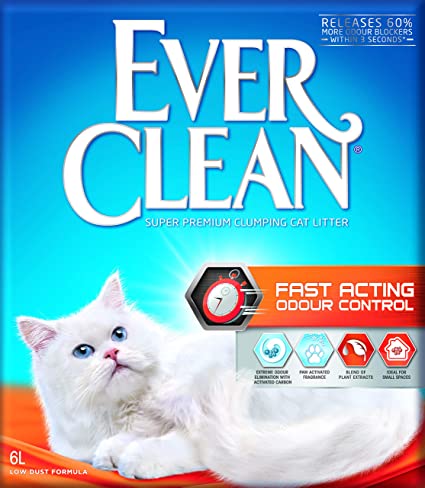 Lettiera per gatti EverClean Fast Acting Odour Control 6 LT - Iperverde