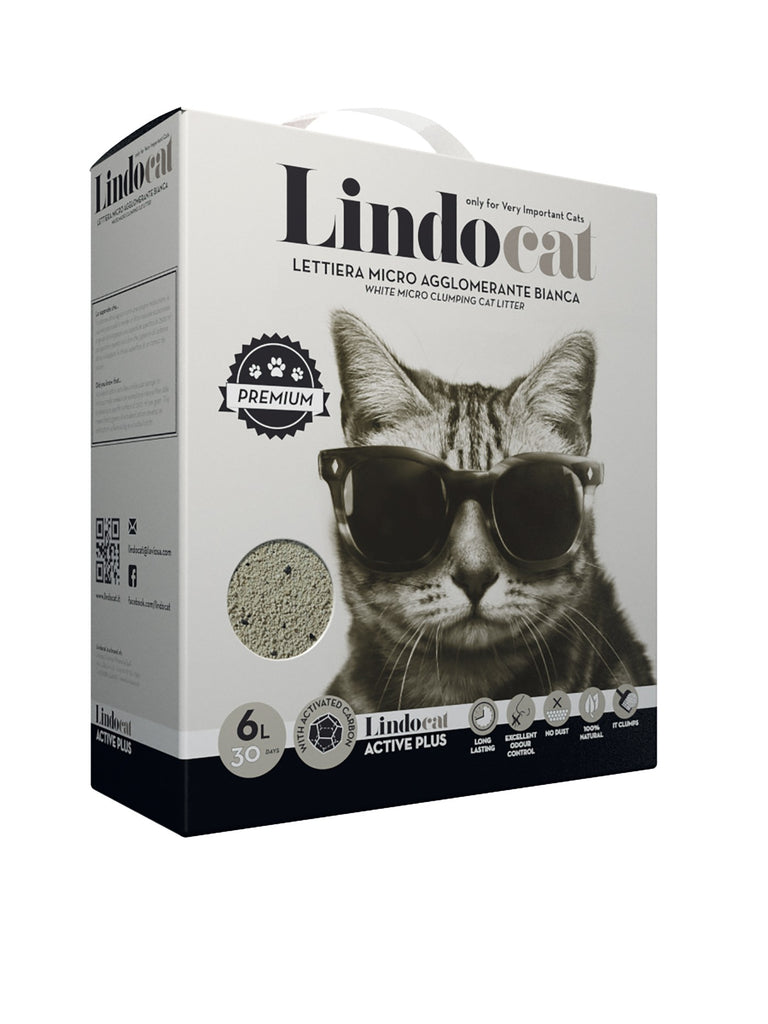 Lettiera per gatti Lindocat Active Plus 6 LT - Iperverde