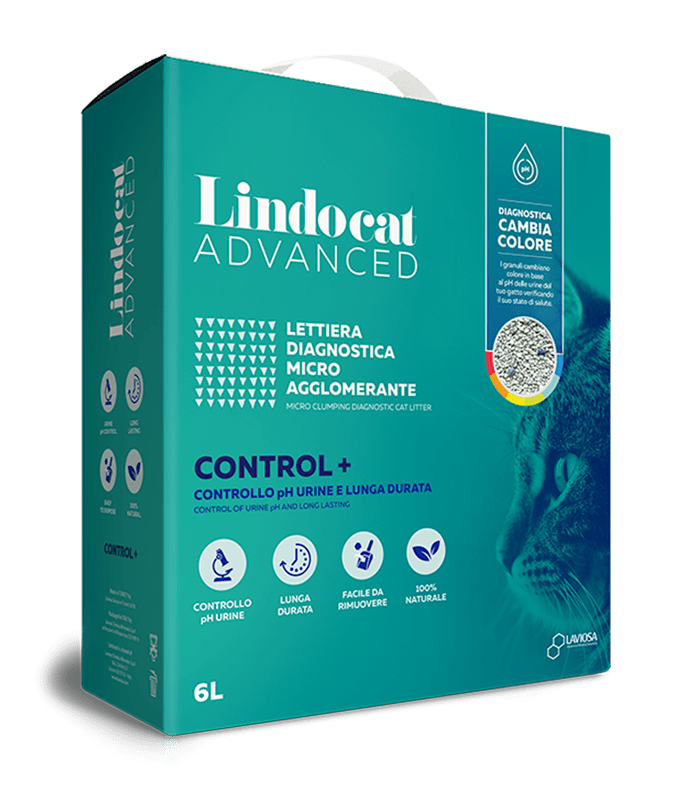 Lettiera per gatti Lindocat Control Plus 6 LT - Iperverde