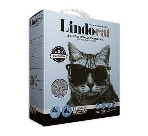 Lettiera per gatti Lindocat Odour Stop 6 LT - Iperverde