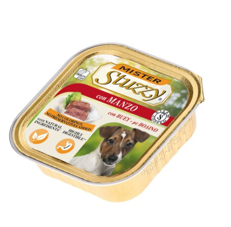 Mister Stuzzy Dog cibo per cane 150 gr in vaschetta