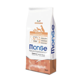 Monge Natural Puppy & junior salmone e riso 12 kg - Iperverde