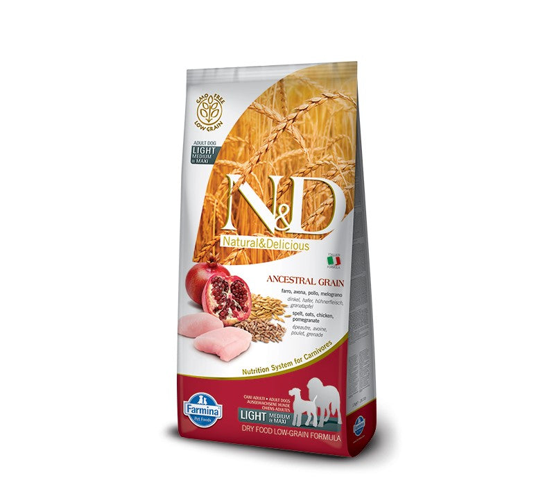 N&D Ancestral Dog Adult Medium Maxi Chicken and Pomegranate 12 kg