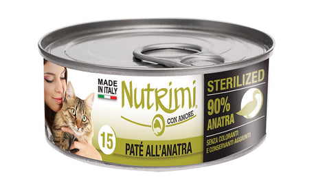 Nutrimi per gatti sterilizzati 85 gr