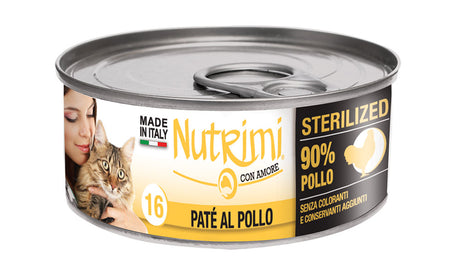 Nutrimi per gatti sterilizzati 85 gr