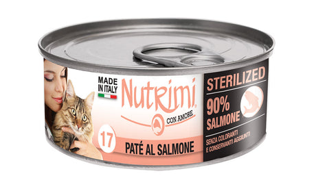 Nutrimi per gatti sterilizzati 85 gr