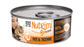 Nutrimi per gatti sterilizzati 85 gr - Iperverde