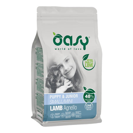 Oasy Dog One protein dry dog puppy Lamb