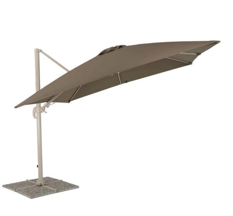 Aluminum side post garden umbrella - Sanremo Special