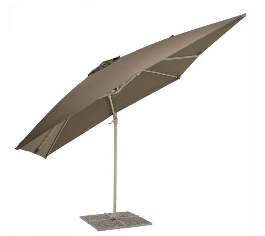 Aluminum side post garden umbrella - Sanremo Special