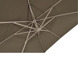 Aluminum side post garden umbrella - Sanremo Special