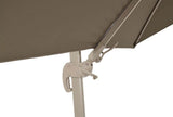 Aluminum side post garden umbrella - Sanremo Special