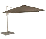 Aluminum side post garden umbrella - Sanremo Special