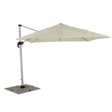 Decentralized square garden umbrella Ecru - Sanremo